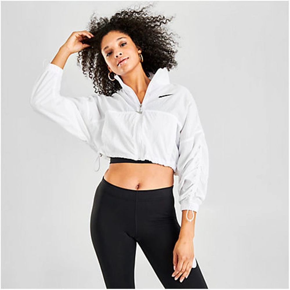 Nike Women's Sportswear Swoosh‎ Jacket Windbreaker White